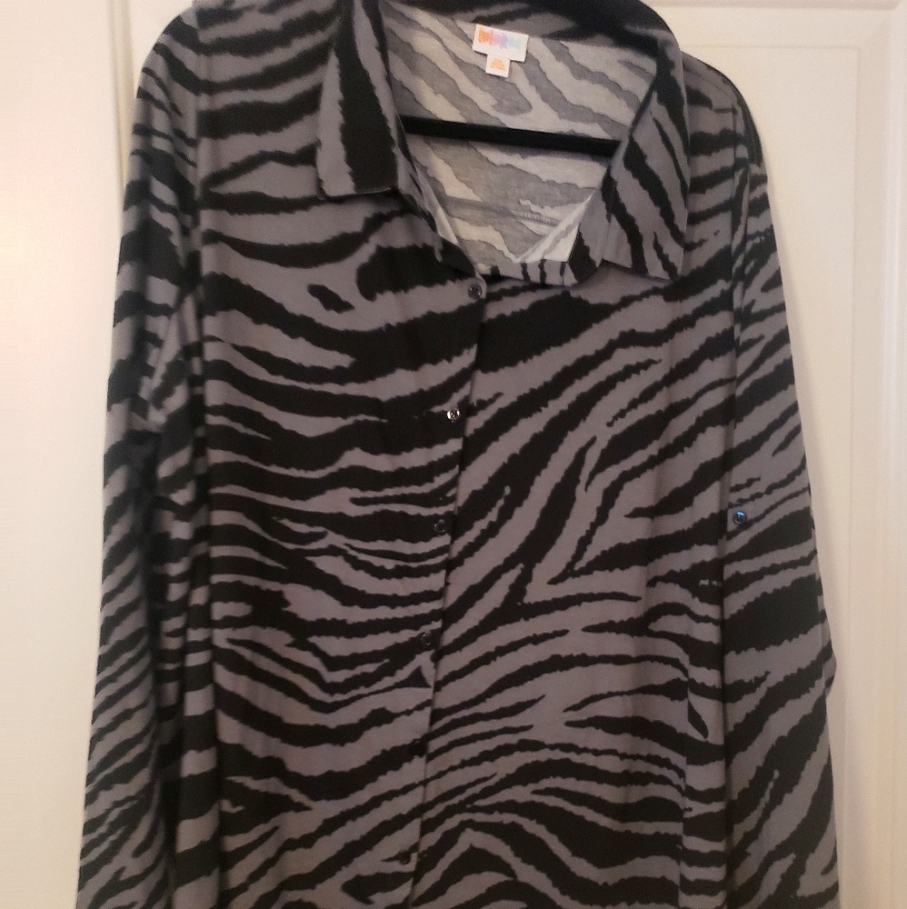LuLaRoe Zebra Print Valentina
